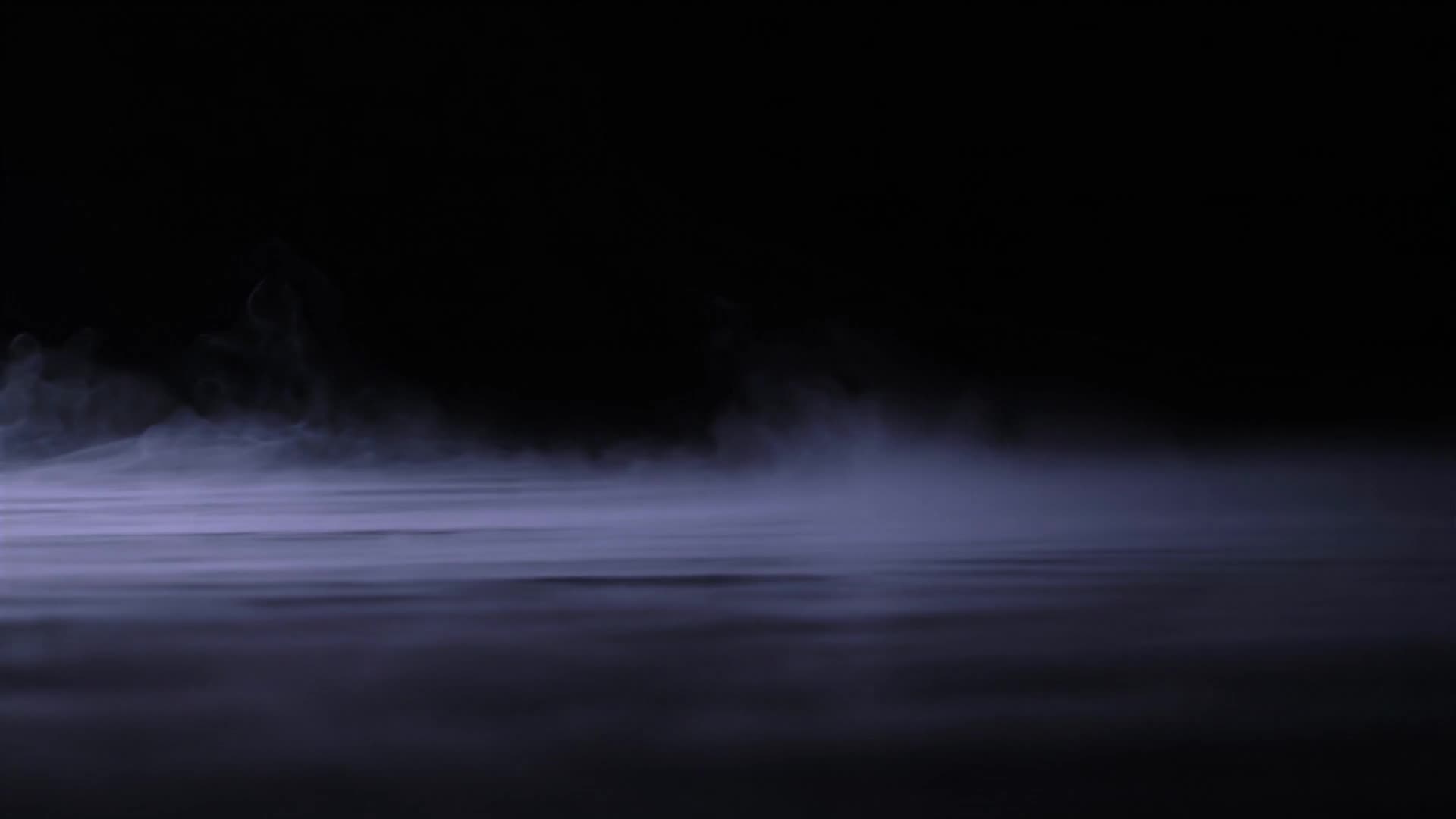 Low purple fog along the floor